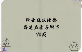 葬送在妻子脚下